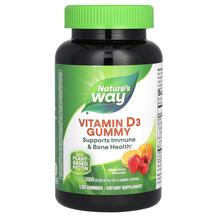 Vitamin D3 Gummies Mixed Fruit 50 mcg 2000 IU D3