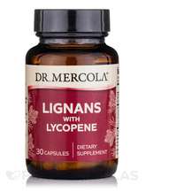 Dr. Mercola, Lignans with Lycopene, Лікопен, 30 капсул