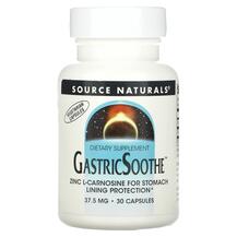 GastricSoothe 37.5 mg 30 Ферменты Source Naturals