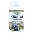 Фото товару Natural Factors, Olive Leaf 500 mg 90, Оливковий лист 500 мг, ...
