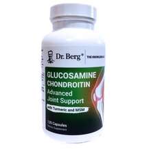 Dr. Berg, Glucosamine Chondroitin, Глюкозамін Хондроітин, 120 ...