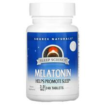 Melatonin 3 mg 240 Мелатонин 3 мг Source Naturals