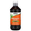 Фото товару NOW, Elderberry Liquid, Сироп з Бузини, 237 мл