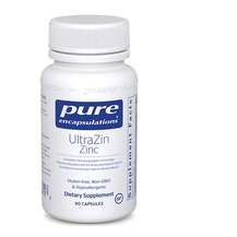 Цинк UltraZin Zinc Pure Encapsulations 90 капсул