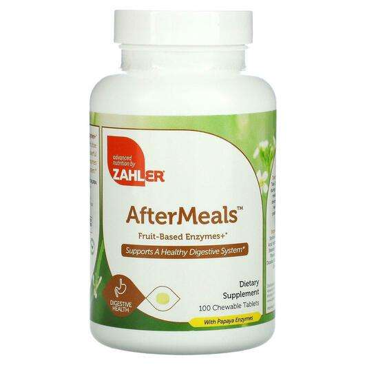 AfterMeals Effective Antiacid & Digestive Aid 100, Травні Ферменти, 100 таблеток