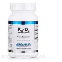 K2 D3 with Astaxanthin Витамины D3 + K2 Douglas