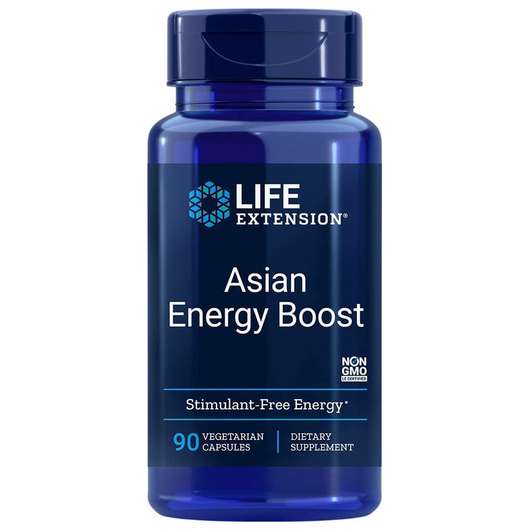 Asian Energy Boost, Ферментований екстракт азійського женьшеню, 90 капсул