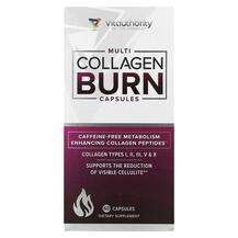 Vitauthority, Multi Collagen Burn, Колаген, 60 капсул