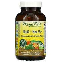 Mega Food, Мультивитамины для мужчин, Multi for Men 55+, 120 т...