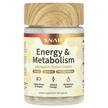 Фото товару Snap Supplements, Energy & Metabolism, Жироспалювачі, 60 капс