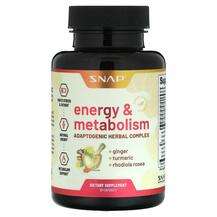 Snap Supplements, Energy & Metabolism, Підтримка метаболіз...