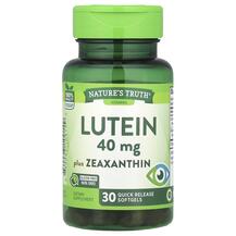 Лютеїн Lutein Plus Zeaxanthin 40 mg Nature's Truth