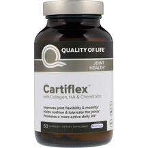 Quality of Life, Cartiflex, Колаген 1200 мг, 60 капсул