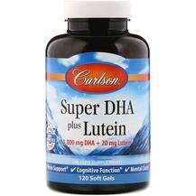 Super DHA plus Lutein, ДГК плюс лютеїн, 120 капсуд