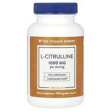 The Vitamin Shoppe, L-Цитруллин, L-Citrulline 1000 mg, 120 капсул