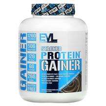 Stacked Protein Gainer Double Rich Chocolate, Вуглеводи та біл...