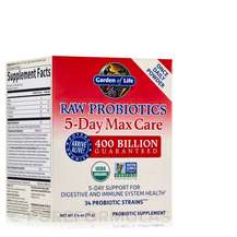 Raw Probiotics 5-Day Max Care Пробиотики Garden 75 г