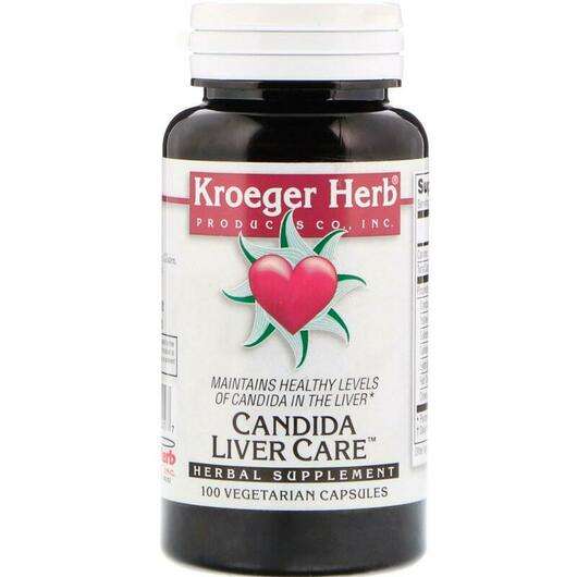 Основне фото товара Kroeger Herb, Co Candida Liver Care, Co Candida Догляд за печі...