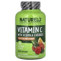 Vitamin C With Acerola Витамин C Naturelo 180 капсул