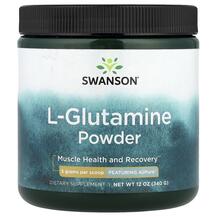 L-Glutamine Powder 5 g L-Глутамин Swanson 340 г