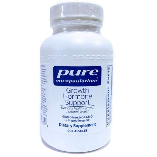 Основне фото товара Pure Encapsulations, Growth Hormone Support, Гормон росту Гіпо...