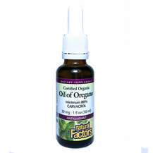 Natural Factors, Organic Oil of Oregano, Органічна олія ореган...