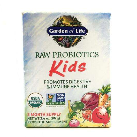 RAW Probiotics Kids, Пробіотики для дітей, 96 г
