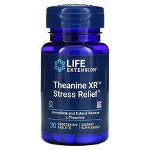 Life Extension, Theanine XR Stress Relief, L-Теанін 400 мг, 30...