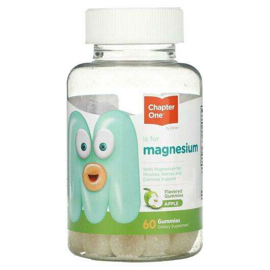 Основное фото товара Chapter One, Магний, M is for Magnesium Apple, 60 таблеток