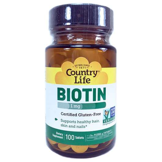 Biotin 1000 mсg 100, Біотин 1000 мкг, 100 таблеток