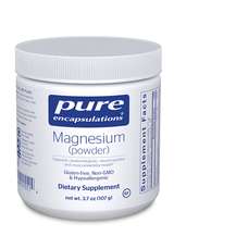 Pure Encapsulations, Магний, Magnesium Powder, 107 г