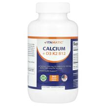 Calcium + D3 K2 B12 Кальций Vitamatic 365 таблеток