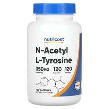 Nutricost, N-Acetyl L-Tyrosine 350 mg, NAC N-Ацетил-L-Цистеїн,...