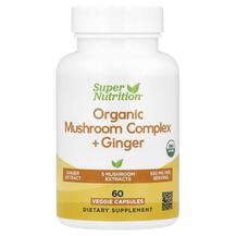 Organic Mushroom Complex + Ginger Грибы Super