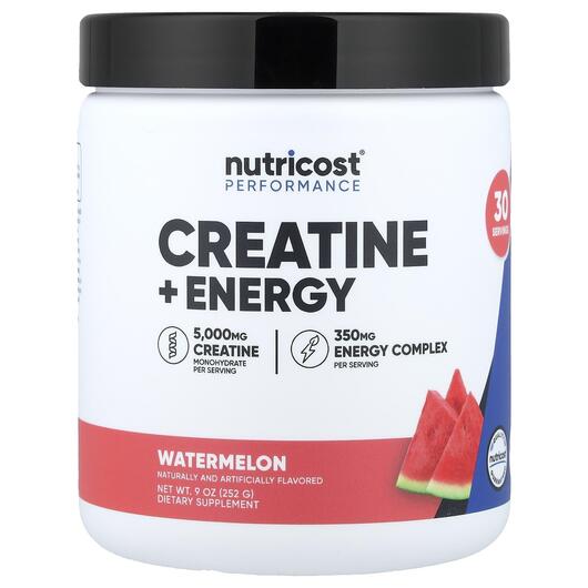 Основное фото товара Performance Creatine + Energy Watermelon, Энергетический напиток,