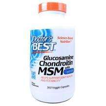 Doctor's Best, Glucosamine Chondroitin with MSM, Глюкозамін МС...