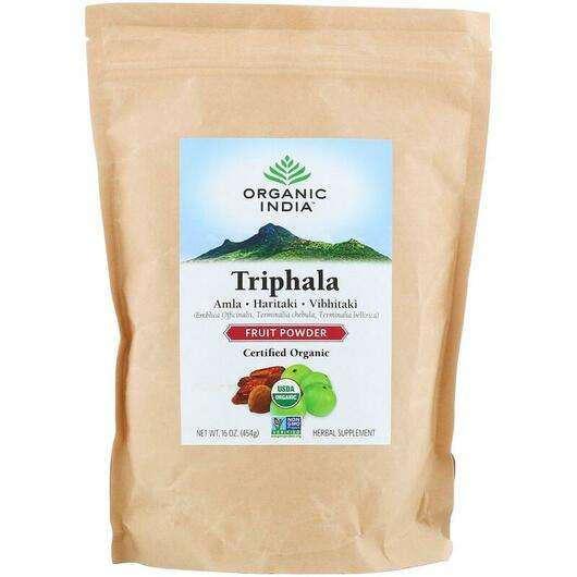 Triphala Fruit Powder, Трифала, 454 г