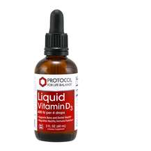 Protocol for Life Balance, Liquid Vitamin D3 400 IU per 4 drop...