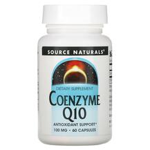 Coenzyme Q10 100 mg 60 Коэнзим Q10 100 мг Source