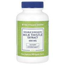 The Vitamin Shoppe, Milk Thistle Extract Double Strength 600 m...