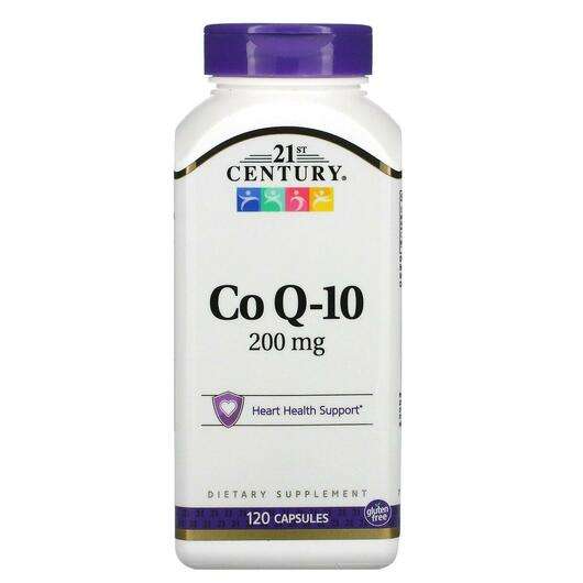 Основное фото товара 21st Century, Коэнзим Q-10 200 мг, CoQ10 200 mg, 120 капсул