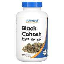 Nutricost, Black Cohosh 540 mg, 240 Capsules