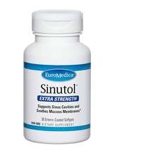 EuroMedica, Sinutol Extra Strength, 30 Enteric-Coated Softgels