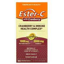 American Health, Ester-C 1000 with Cranberry, Естер С з Клюкво...