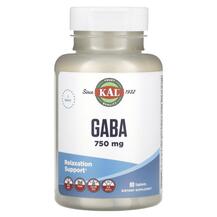 ГАМК GABA 750 mg KAL 90 таблеток