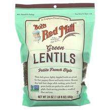 Bob's Red Mill, Зерновые культуры, Green Lentils Petite F...