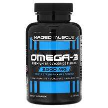 Kaged, Омега 3, Omega-3 Premium Triglyceride Fish Oil 1500 mg,...