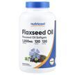 Фото товару Nutricost, Flaxseed Oil 1200 mg, Льон, 120 капсул