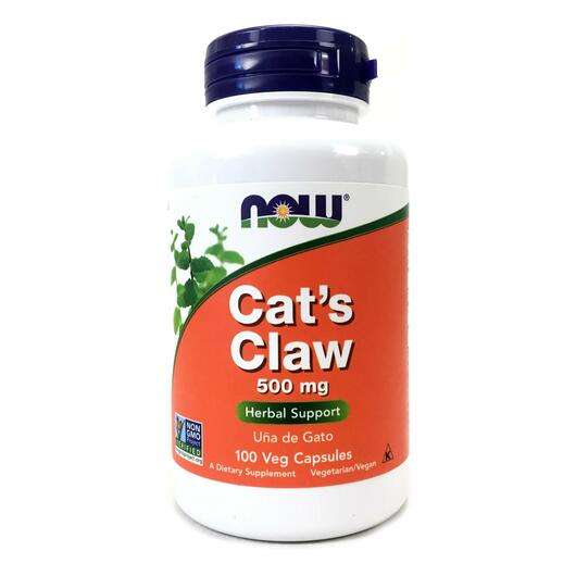 Cat's Claw 500 mg, Котячий кіготь 500 мг, 100 капсул
