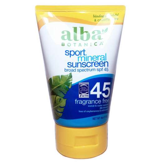 Sport Mineral Sunscreen SPF 45, 113 g